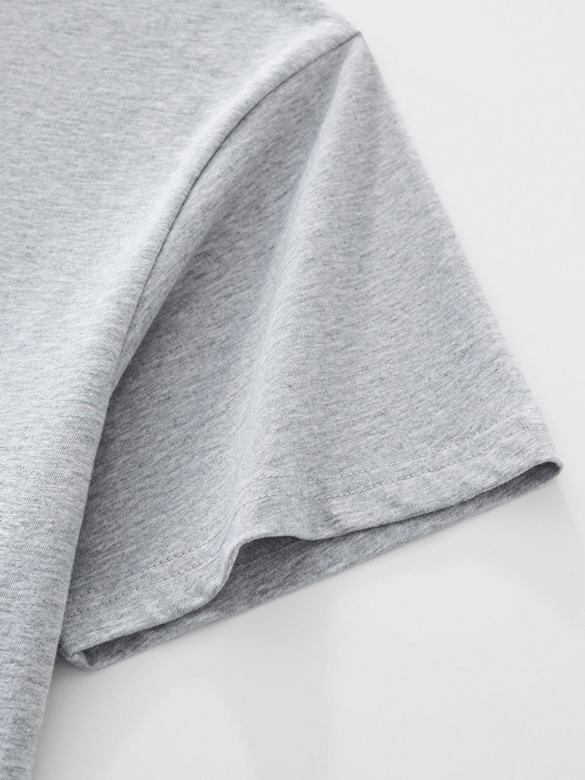 DAILY FITTED TEE - GREY
