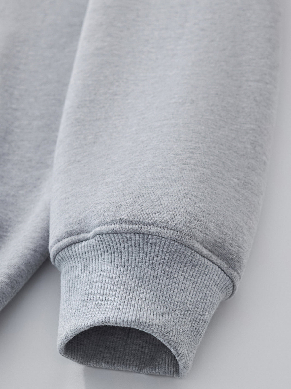 SIGNATURE BASIC QUARTER ZIP - GREY