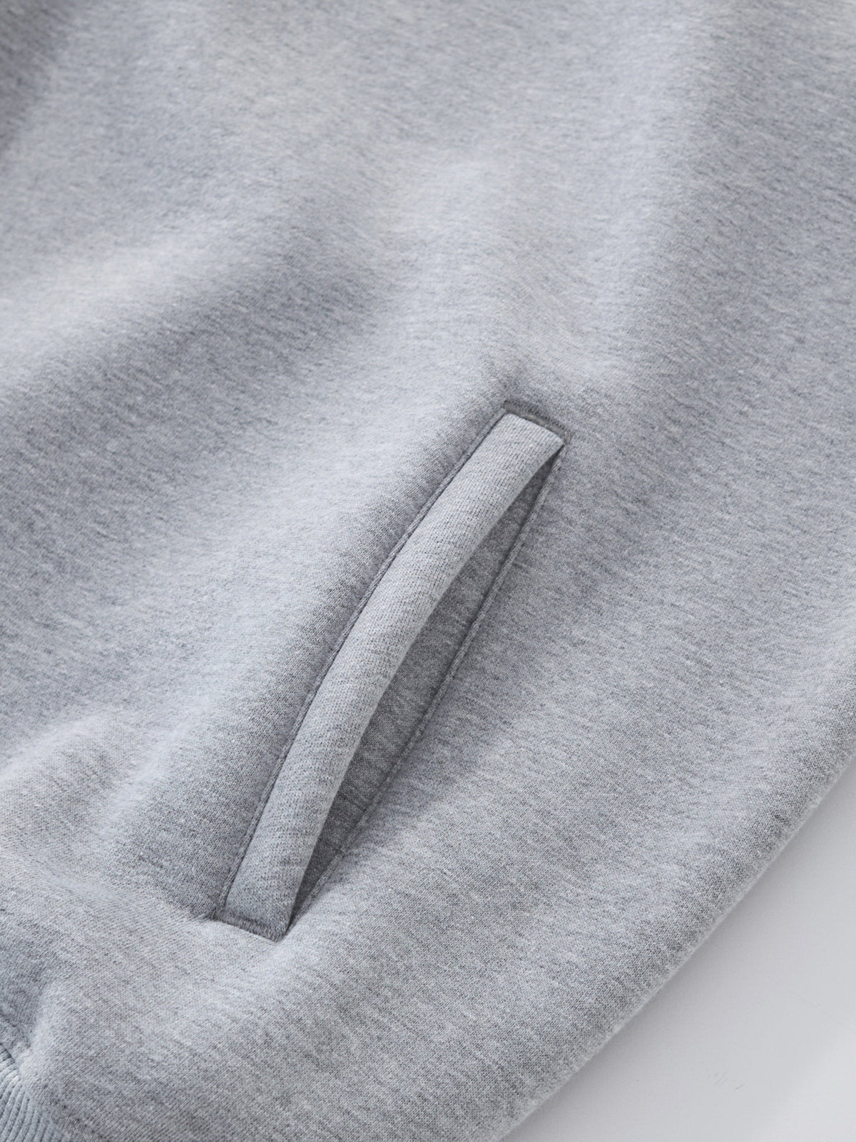 SIGNATURE BASIC QUARTER ZIP - GREY