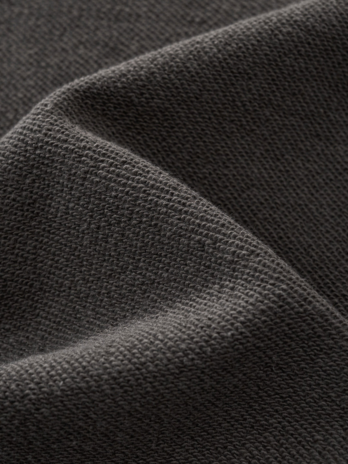 CURSIVE ZIP UP - DARK TAUPE