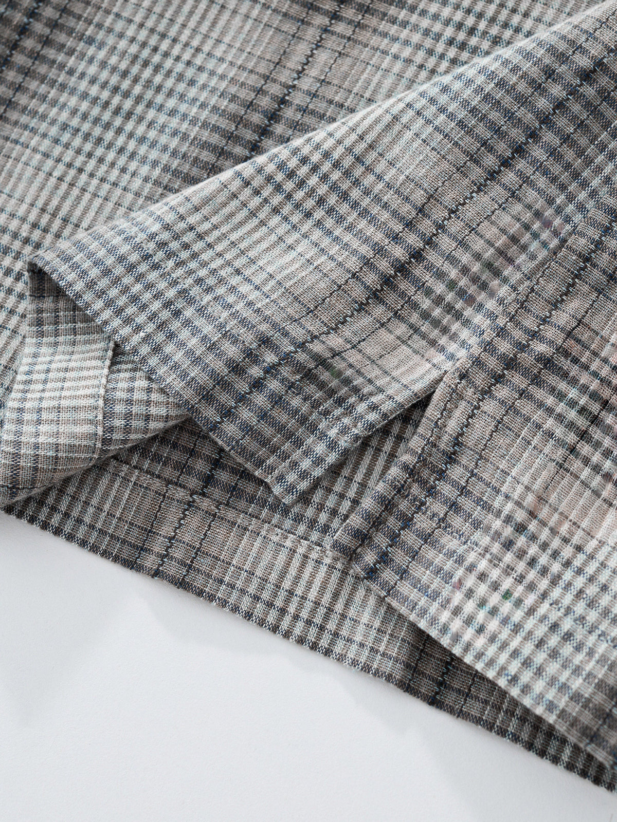 FLANNEL - GREY/BLUE
