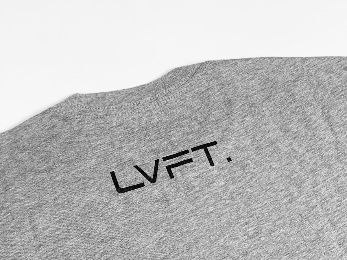 International Tee- Heather Grey/Black