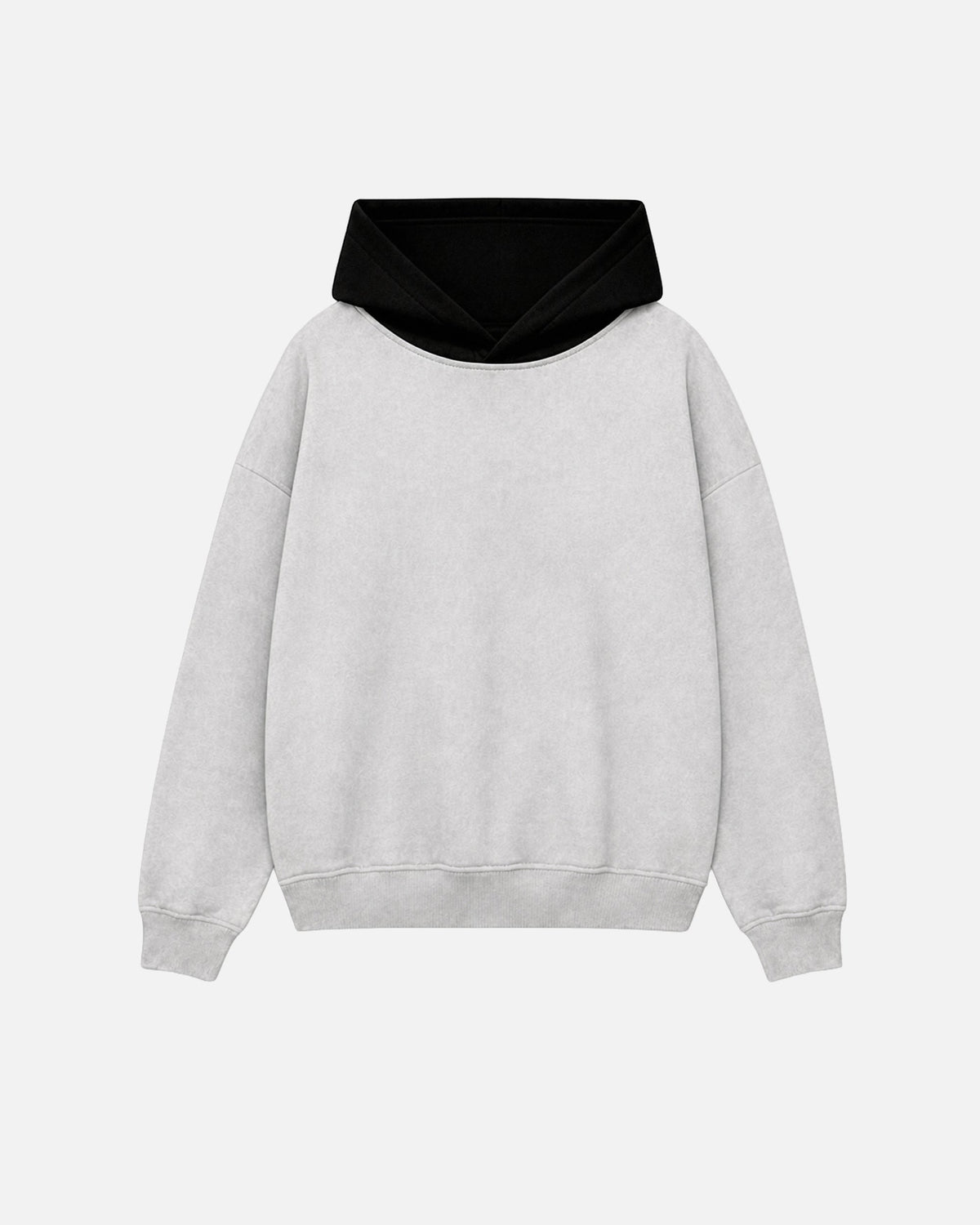 Two-Tone Hoodie - Grey
