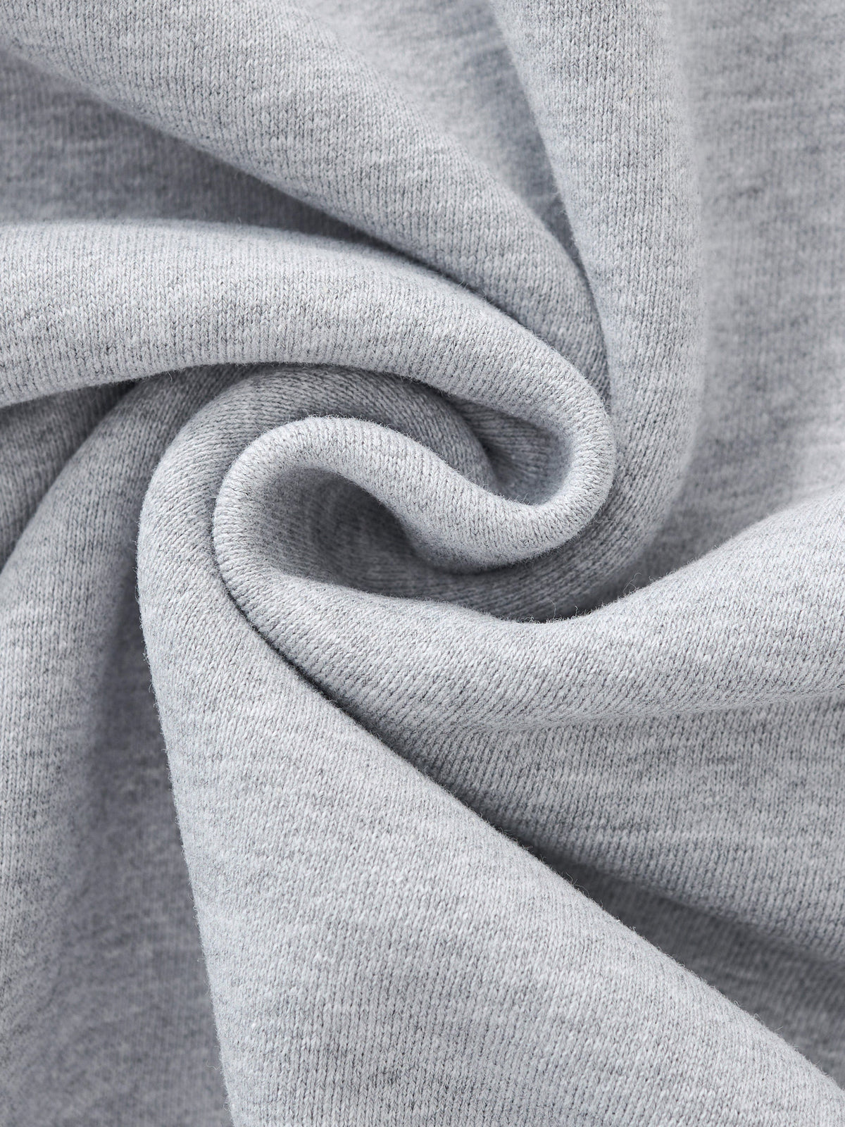 SIGNATURE BASIC ZIP UP - HEATHER GREY