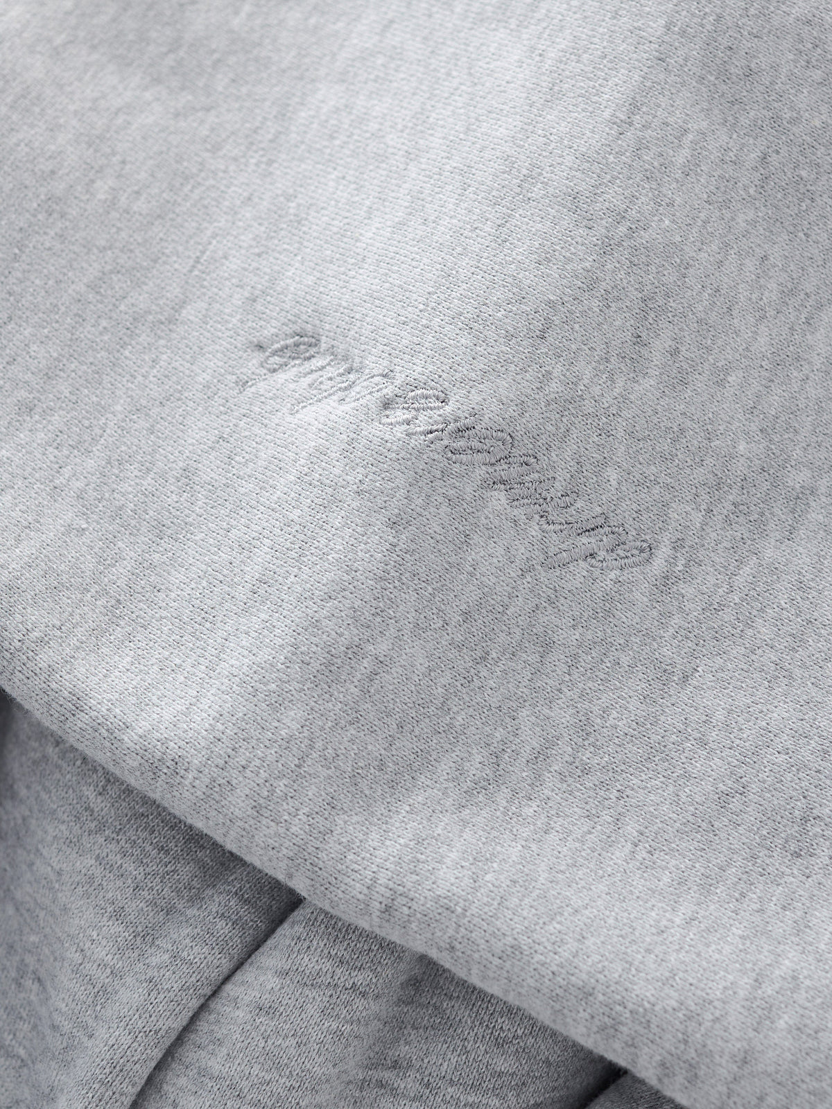 SIGNATURE BASIC ZIP UP - HEATHER GREY