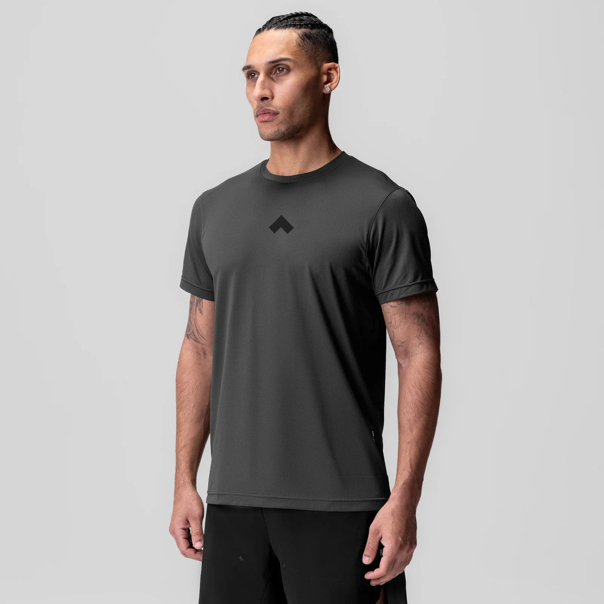 ASRV x Tonal AeroSilver® Essential Tee - Space Grey