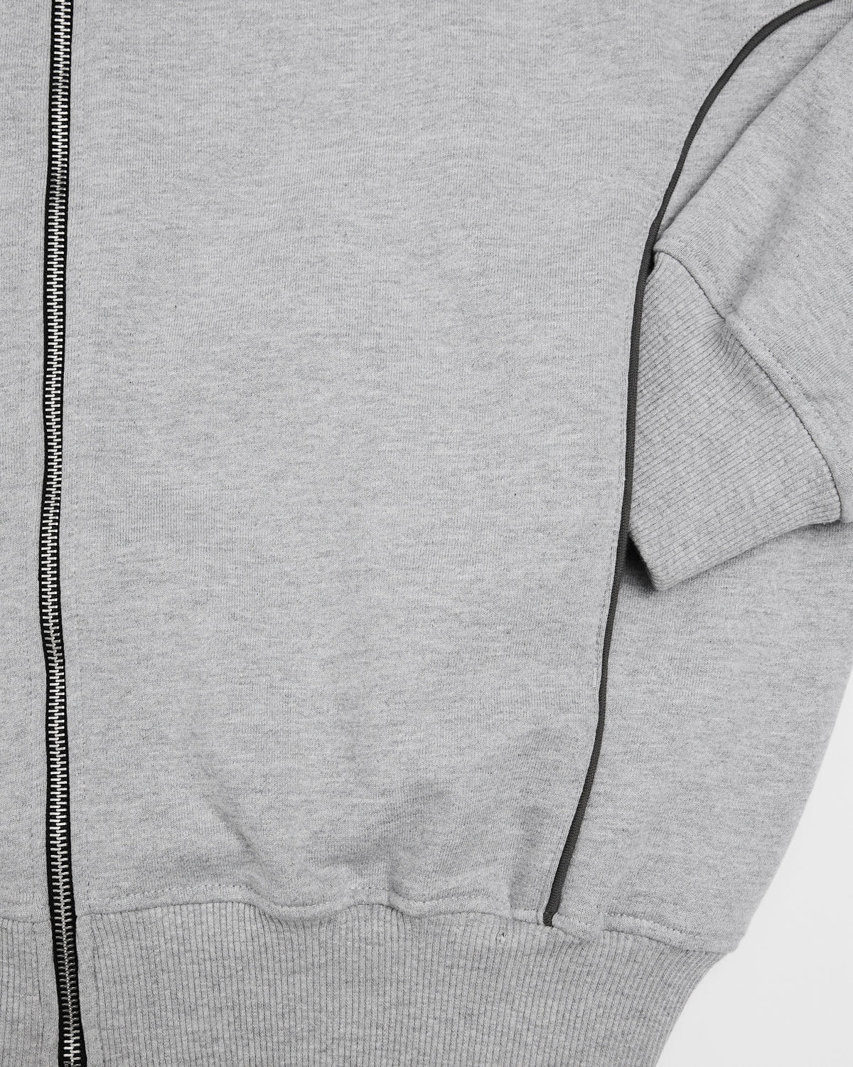 Arc Zip Hoodie - Grey