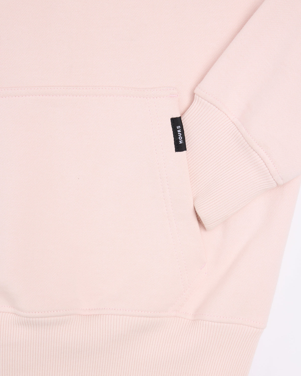 Drop Shoulder Hoodie - Blush