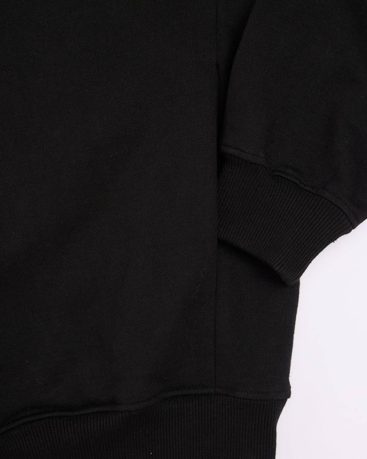 Two-Tone Hoodie - Black