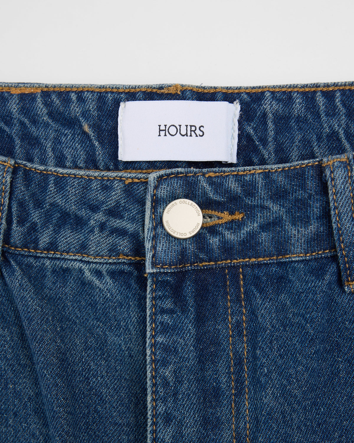 Flare Denim Pants - Mid Blue