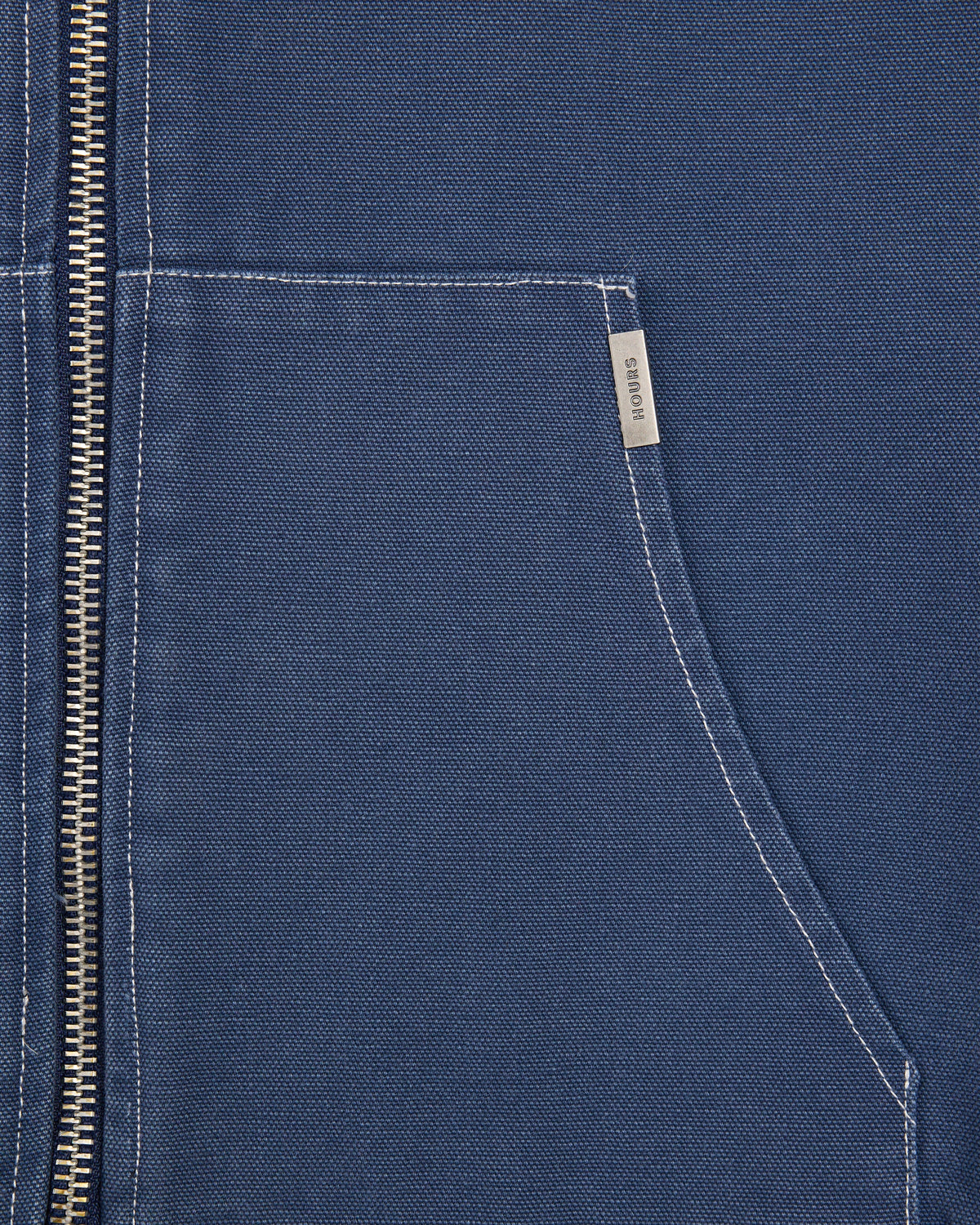 Reversible Workwear Vest - Washed Blue