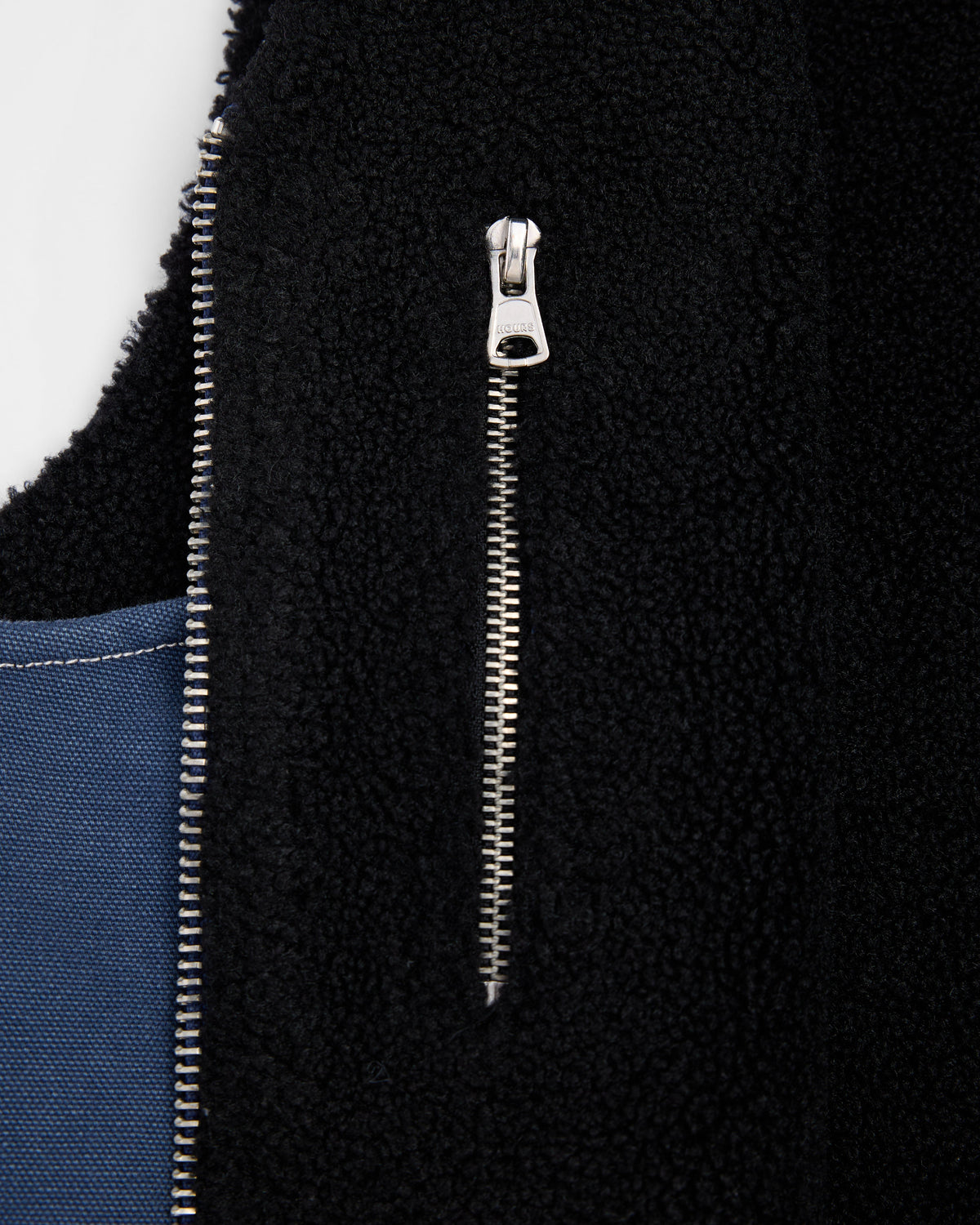 Reversible Workwear Vest - Washed Blue