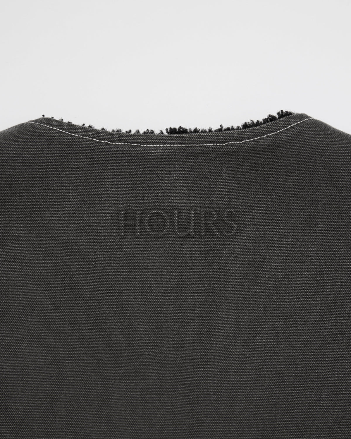Reversible Workwear Vest - Washed Grey