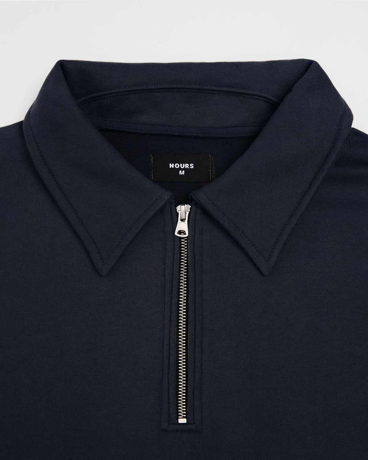 Drop Shoulder 1/4 Zip - Navy
