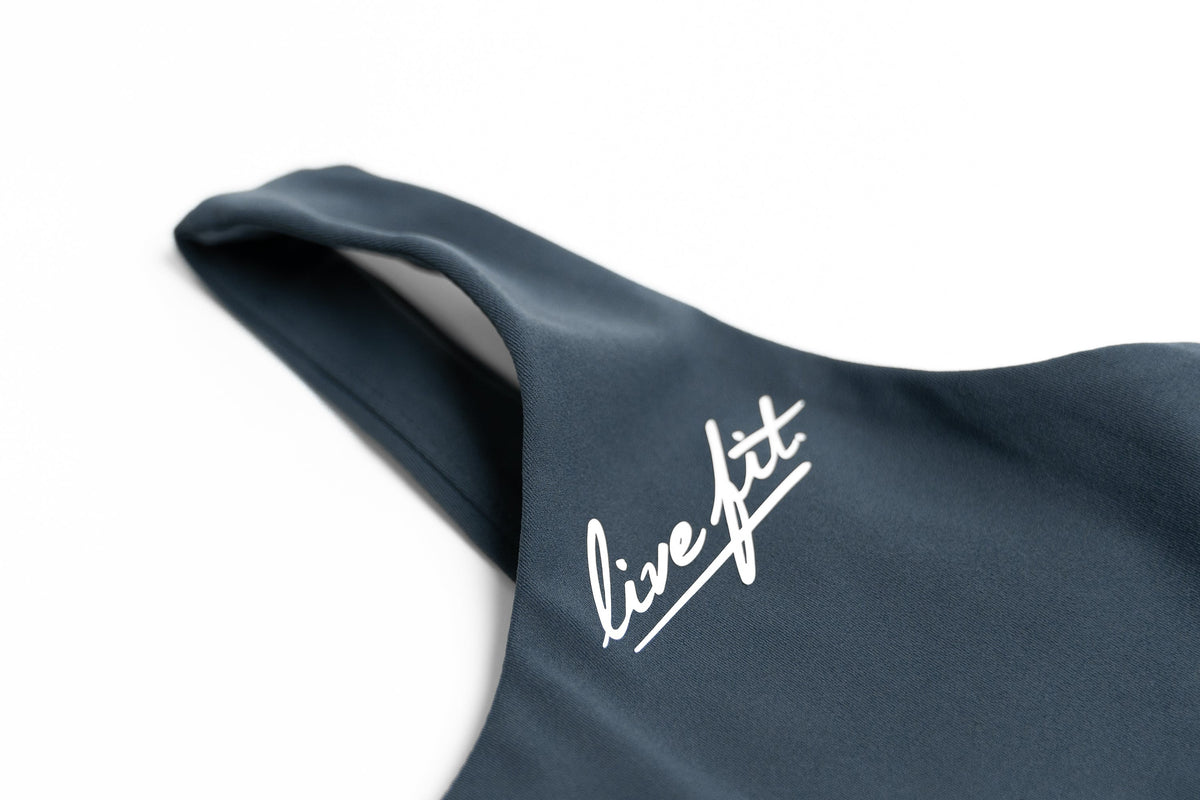 Air-Strike Sports Bra - Harbor Blue