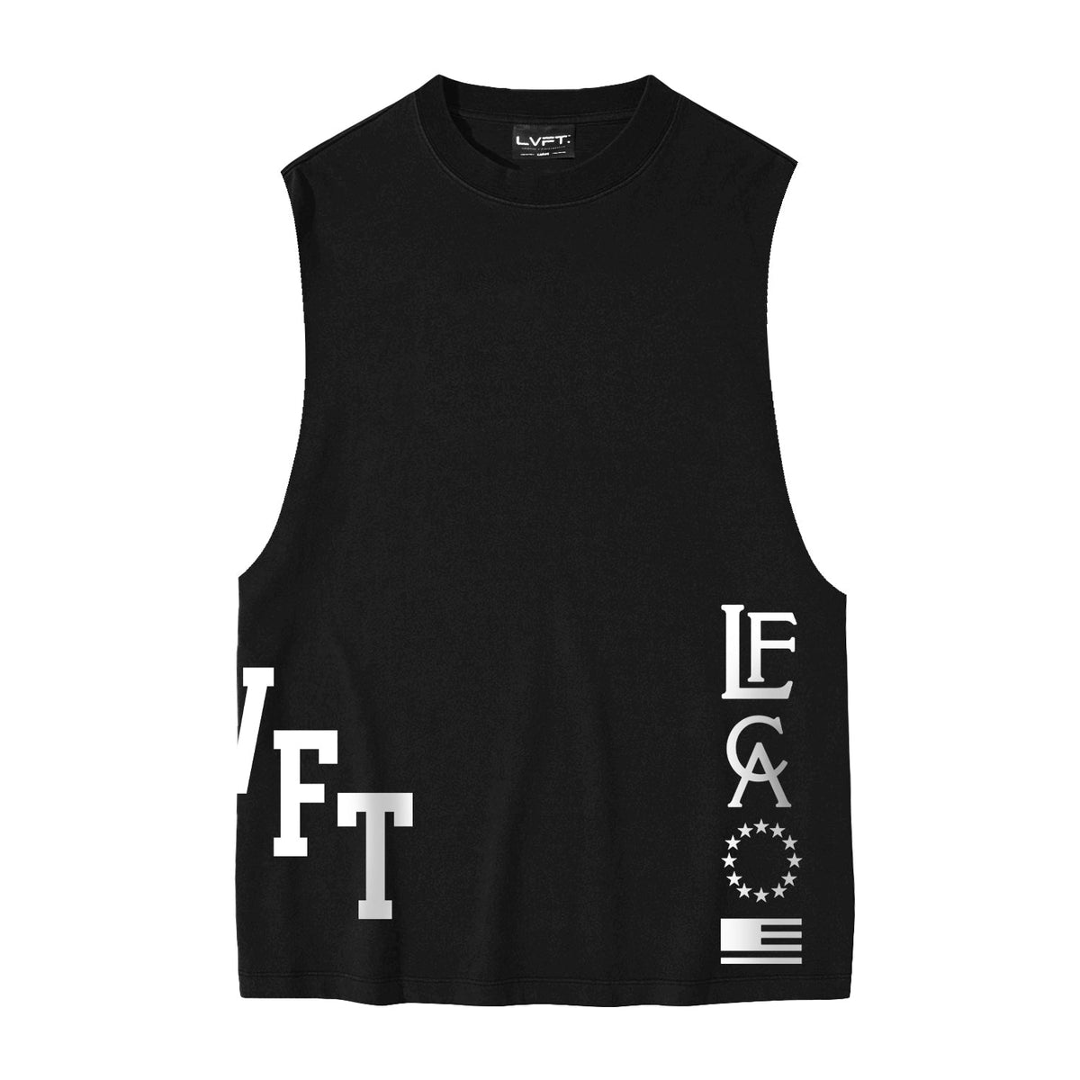 Icon Muscle Tank - Black