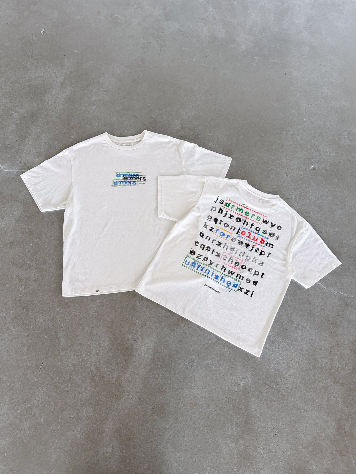 SEARCH WORDZ TEE - WHITE