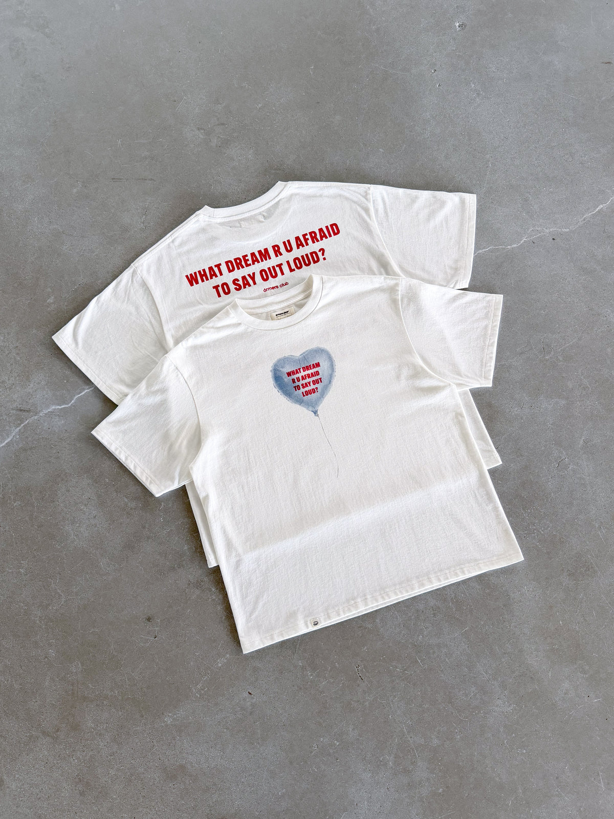 BALLOON TEE - WHITE