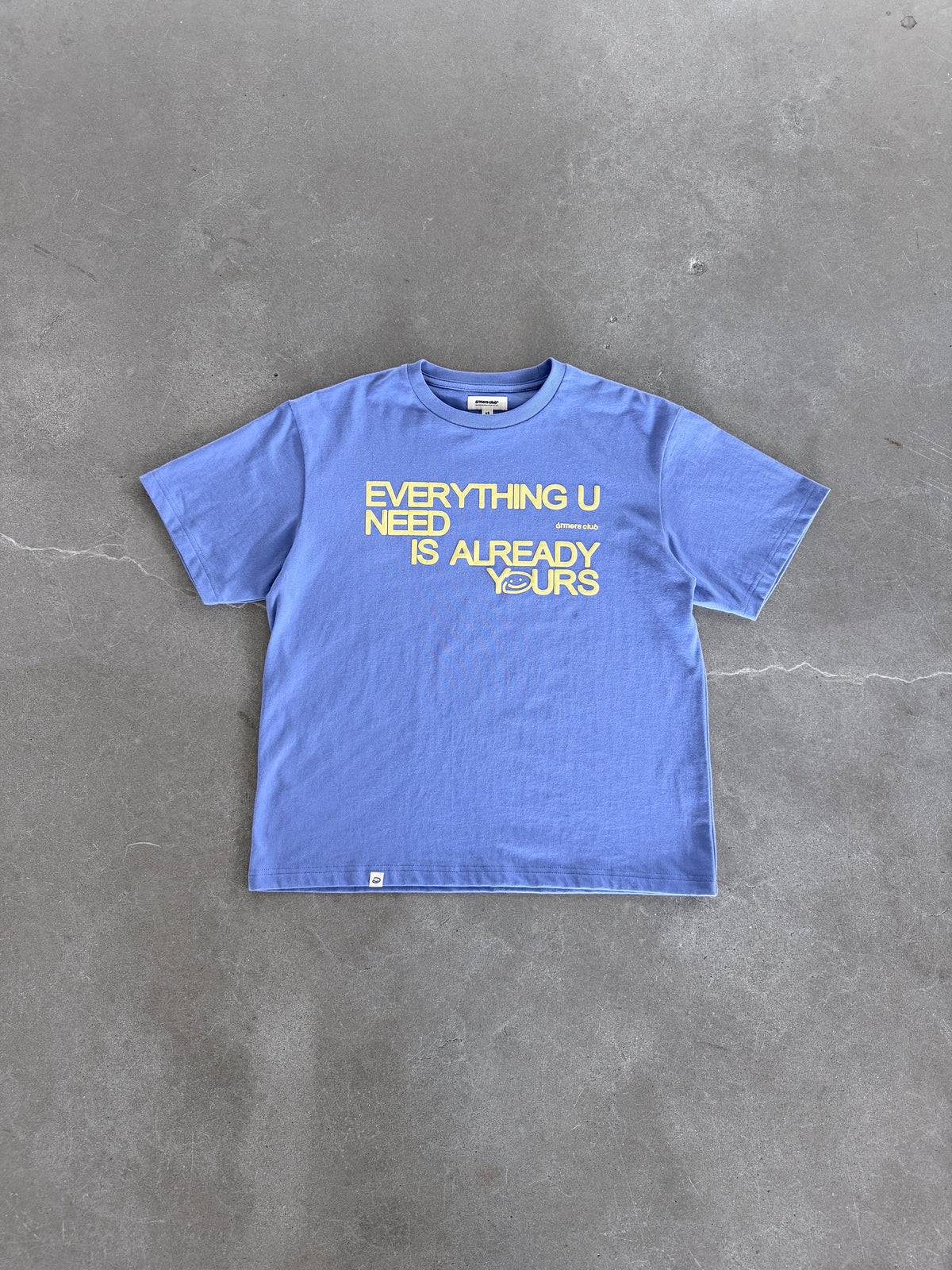 EVERYTHING U NEED TEE - PERIWINKLE