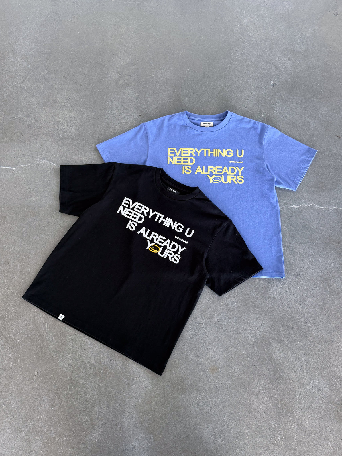 EVERYTHING U NEED TEE - BLACK