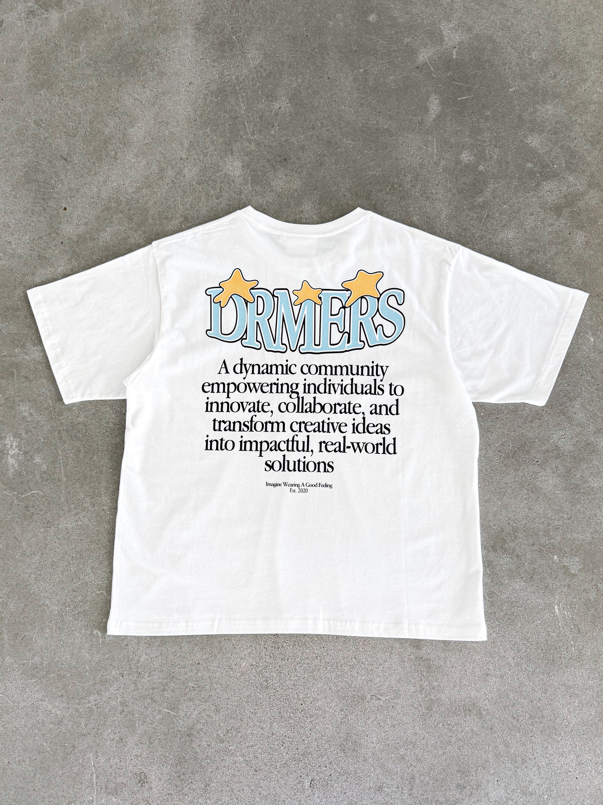 COMMUNITY TEE - WHITE