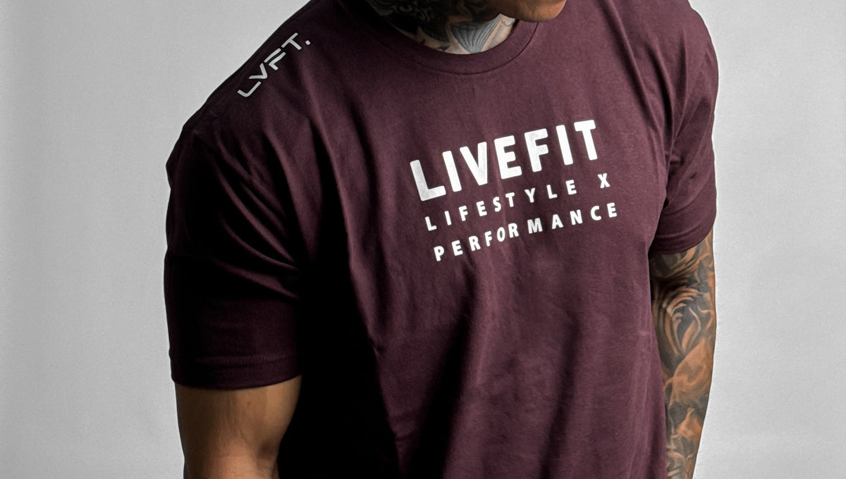 Vision Tee - Oxblood