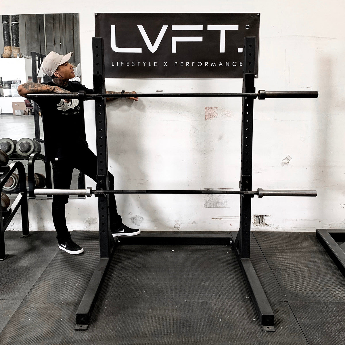 LVFT Vinyl Banner - Black