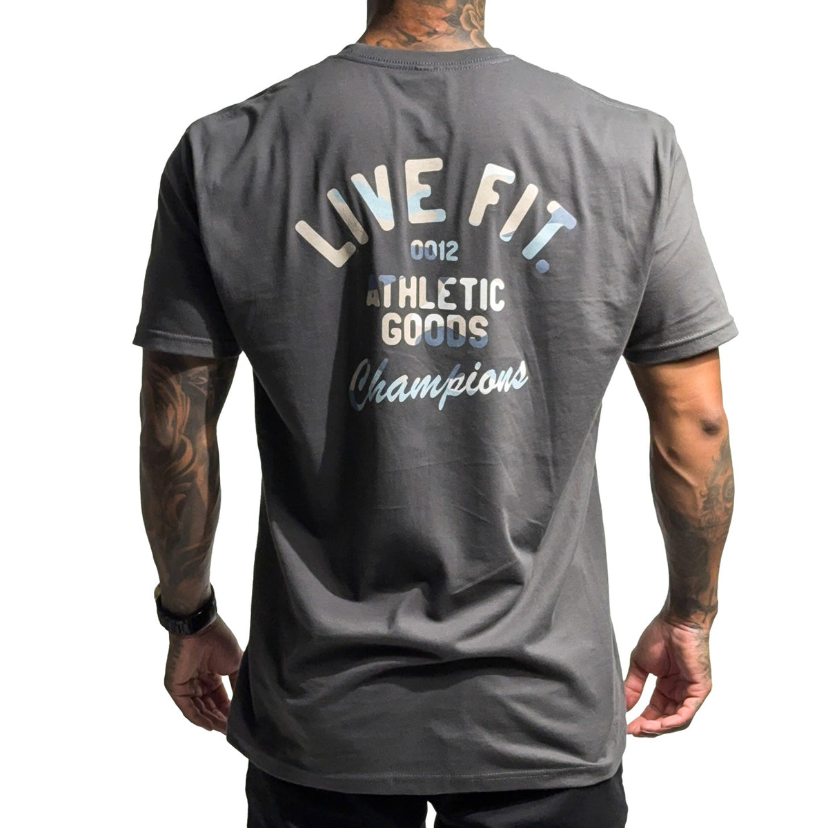 Athletic Goods Tee - Heavy Metal / Cool Desert Camo