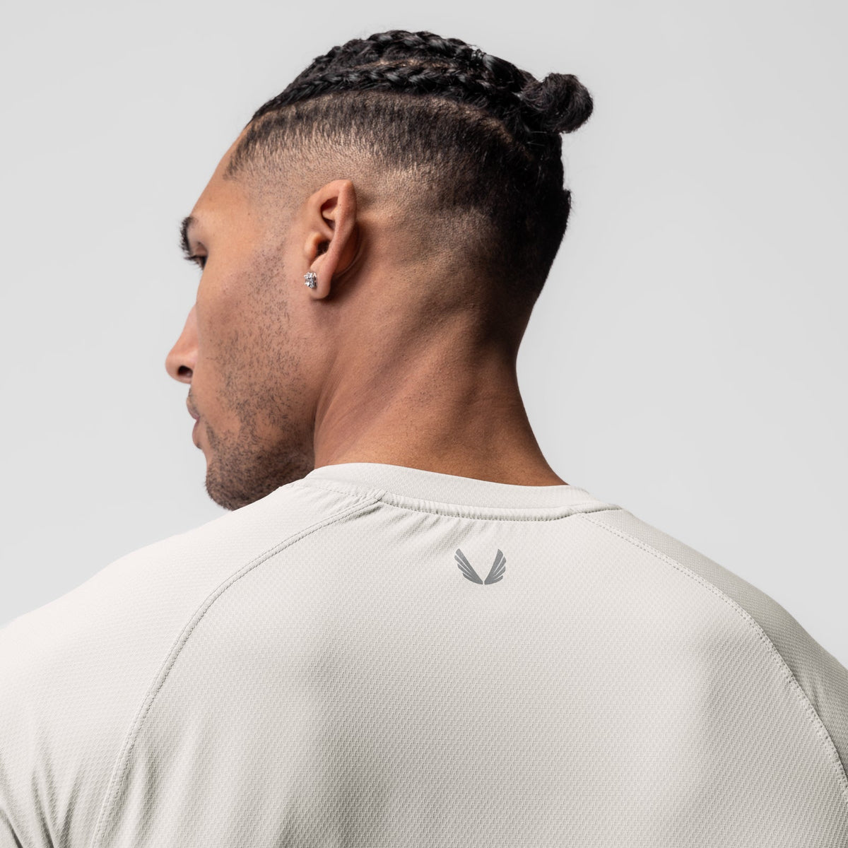 0660. AeroSilver® Established Tee - Ivory Cream