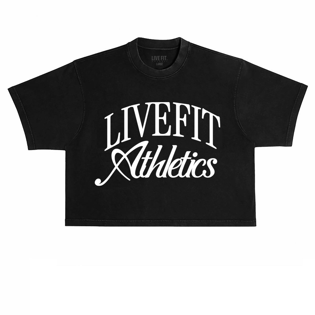 Ignite Athletics Crop - Black