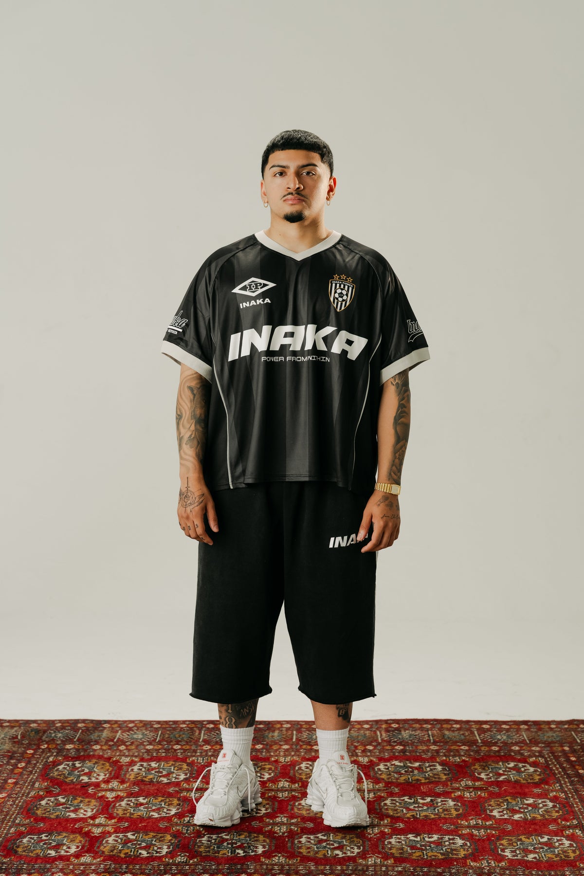 BAGGY SWEAT SHORTS - BLACK