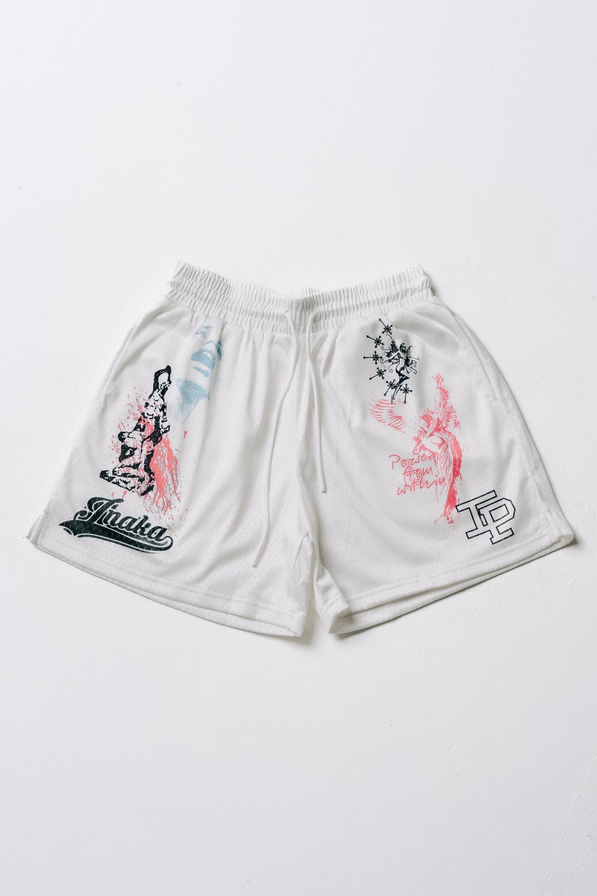 INKED MESH SHORTS