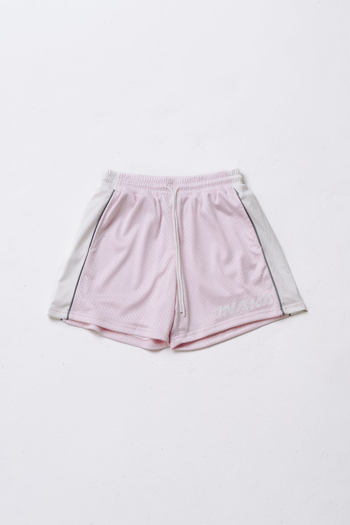 VARSITY MESH SHORTS - PINK