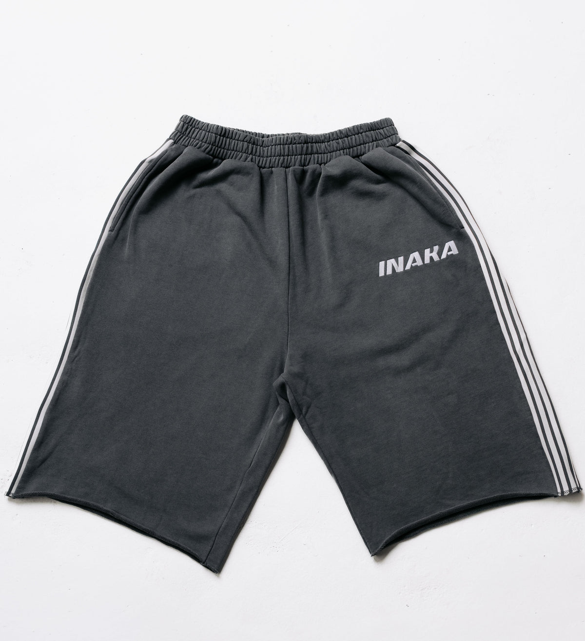 BAGGY SWEAT SHORTS - GRAY