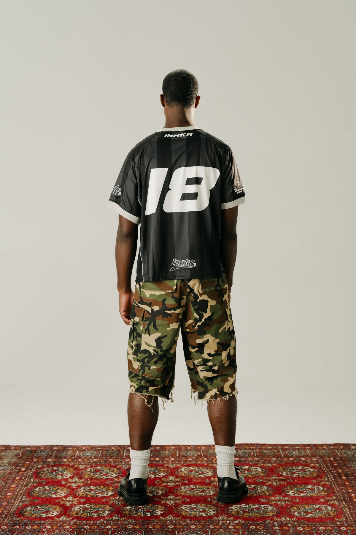 CAMO BAGGY JORTS