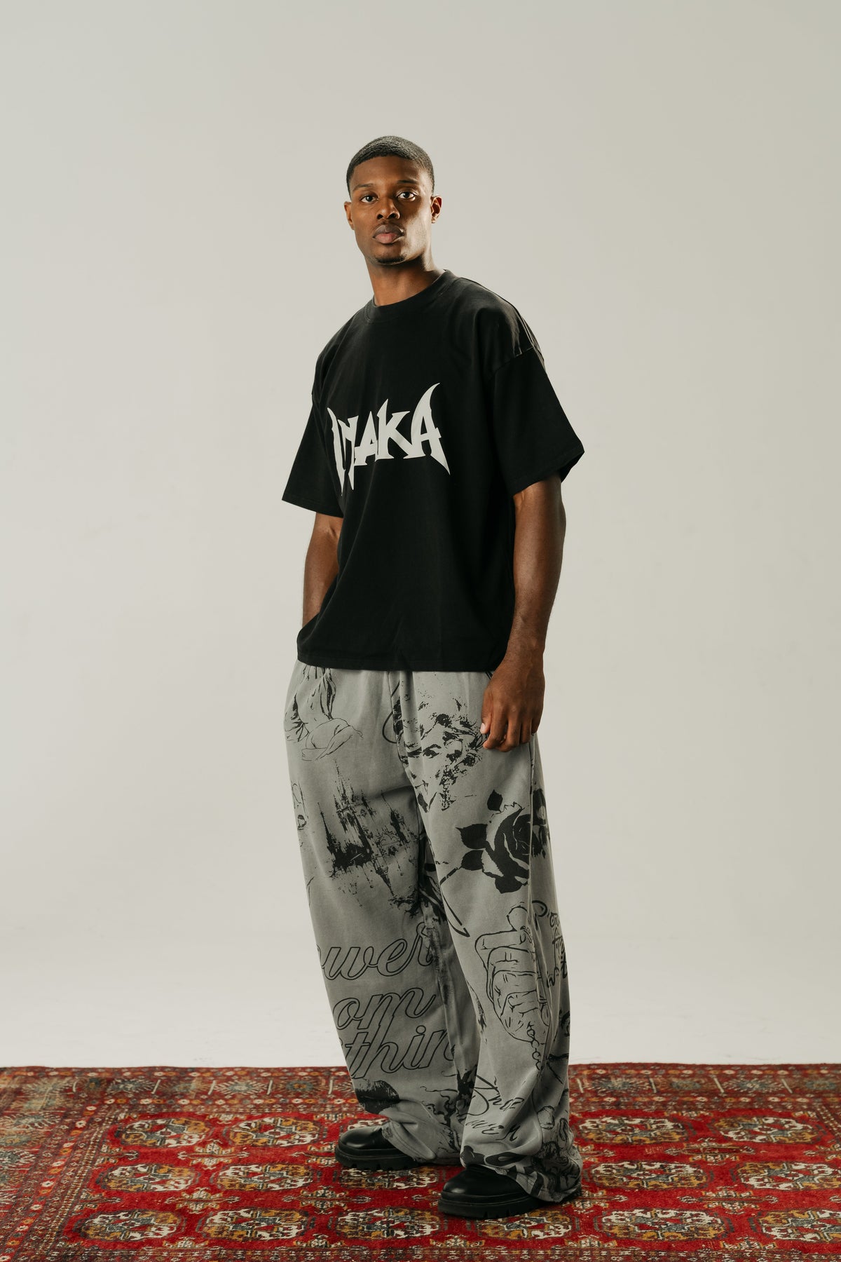 GHOST SKULL BAGGY SWEATS