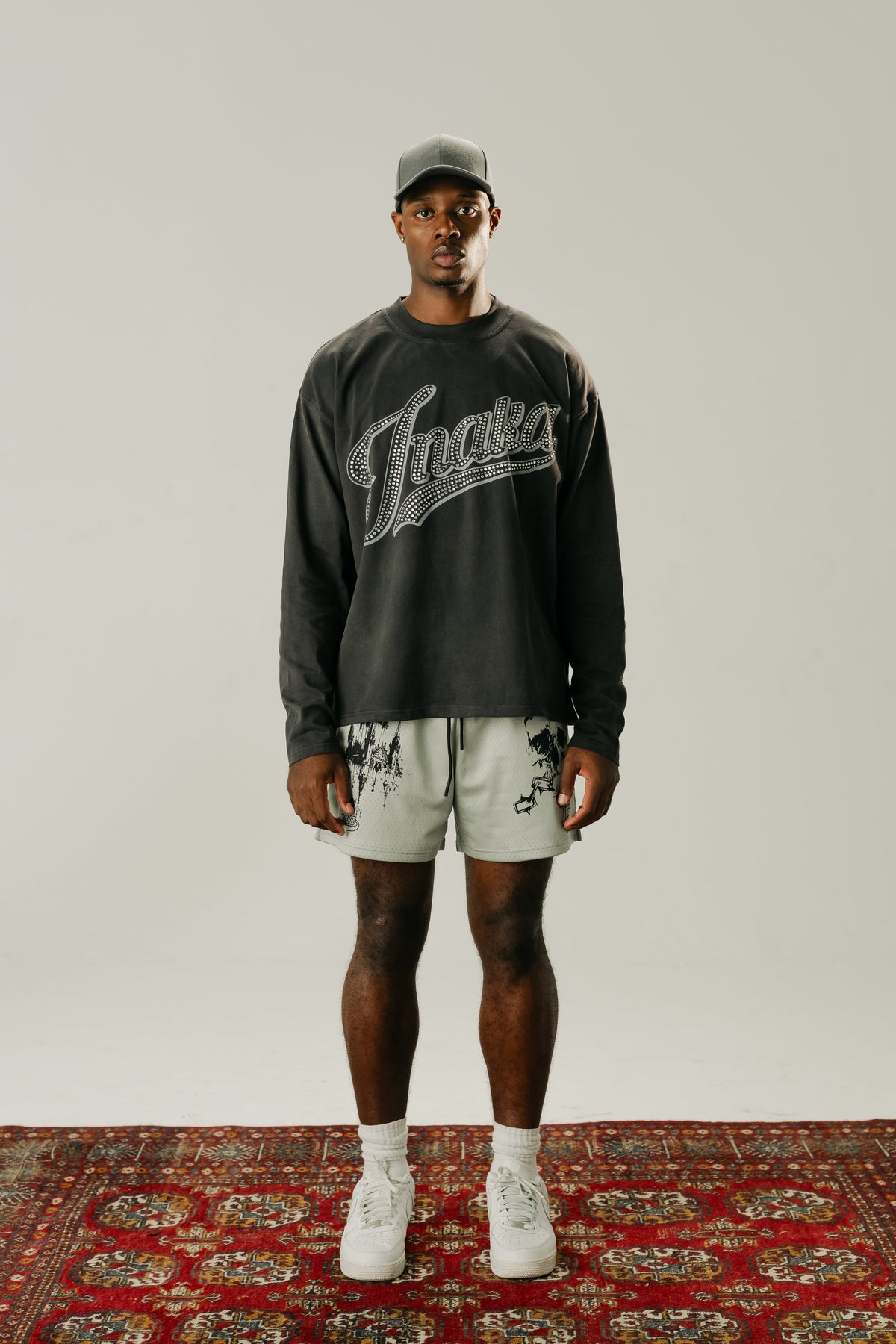 GHOST SKULL MESH SHORTS