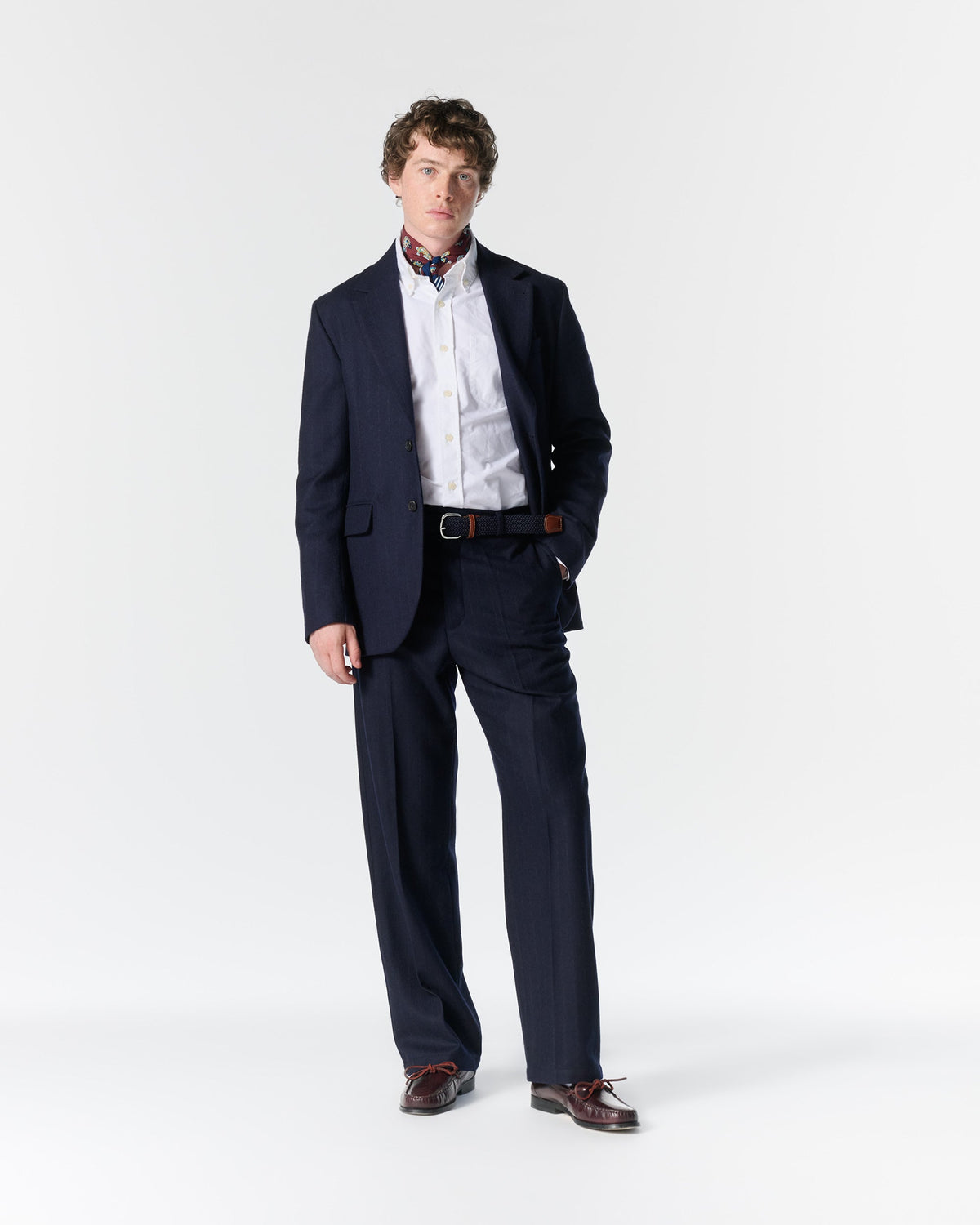 Single-Breasted Wool Jacket