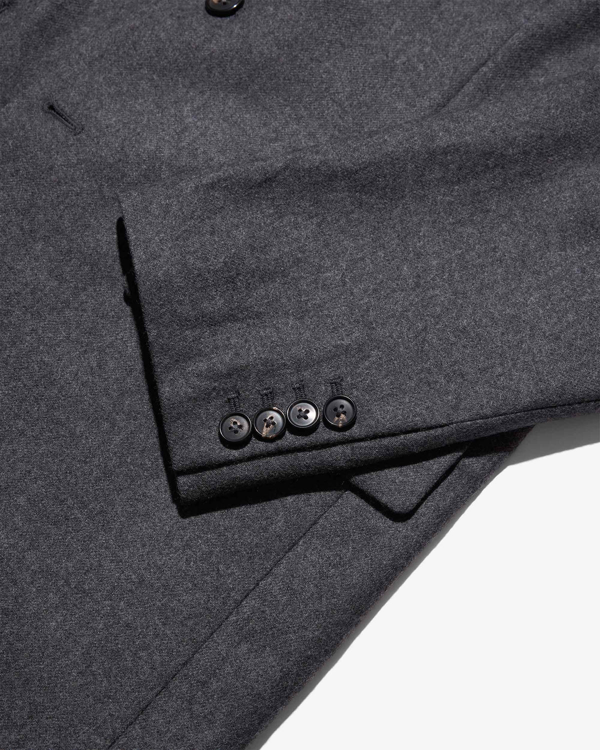 Single-Breasted Wool Jacket