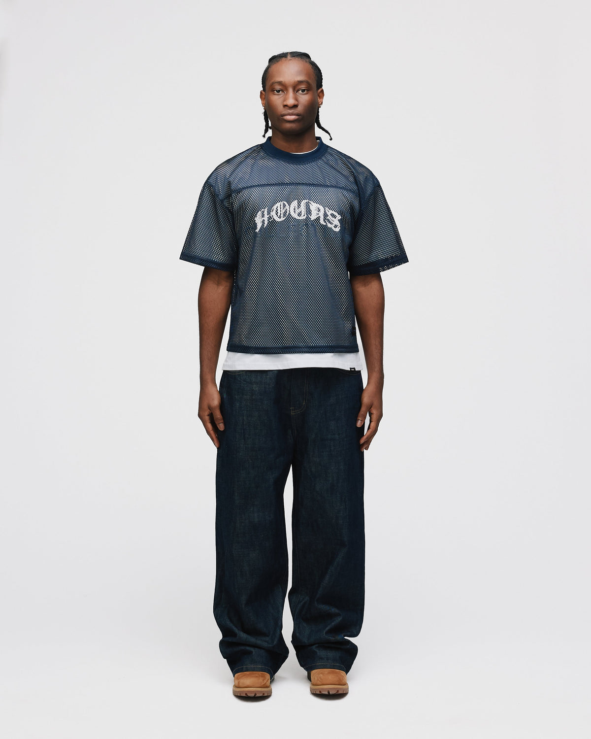 Mesh Jersey - Navy