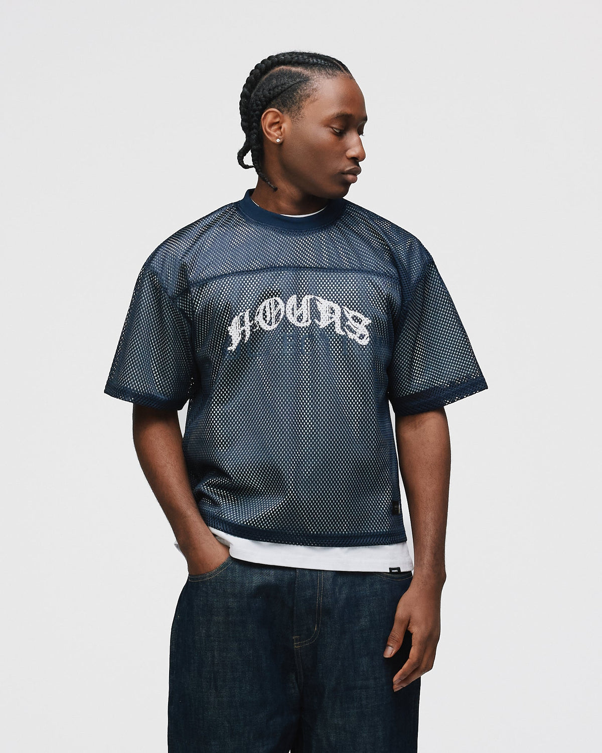 Mesh Jersey - Navy