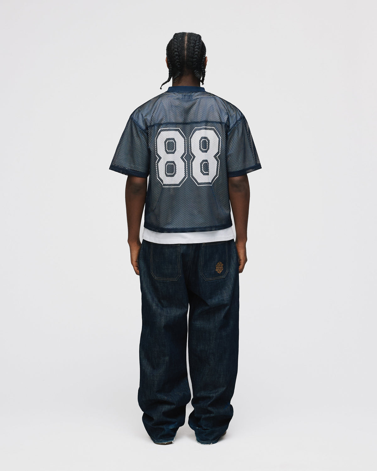 Mesh Jersey - Navy