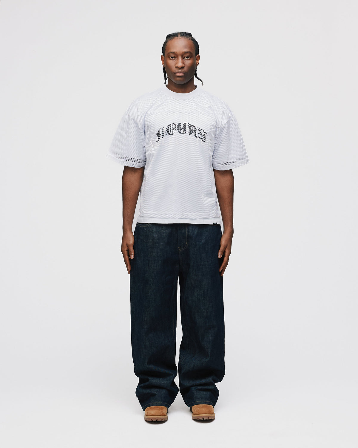 Mesh Jersey - White