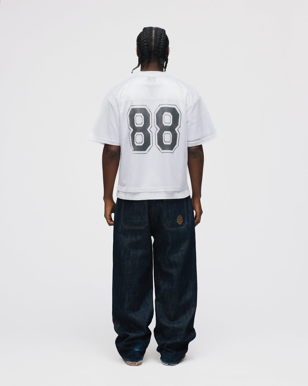 Mesh Jersey - White