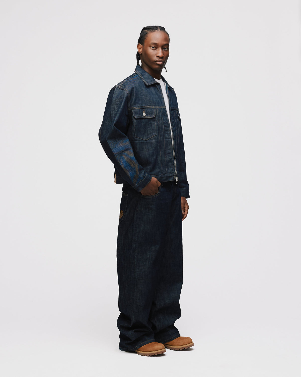 Raw Denim Jacket - Indigo