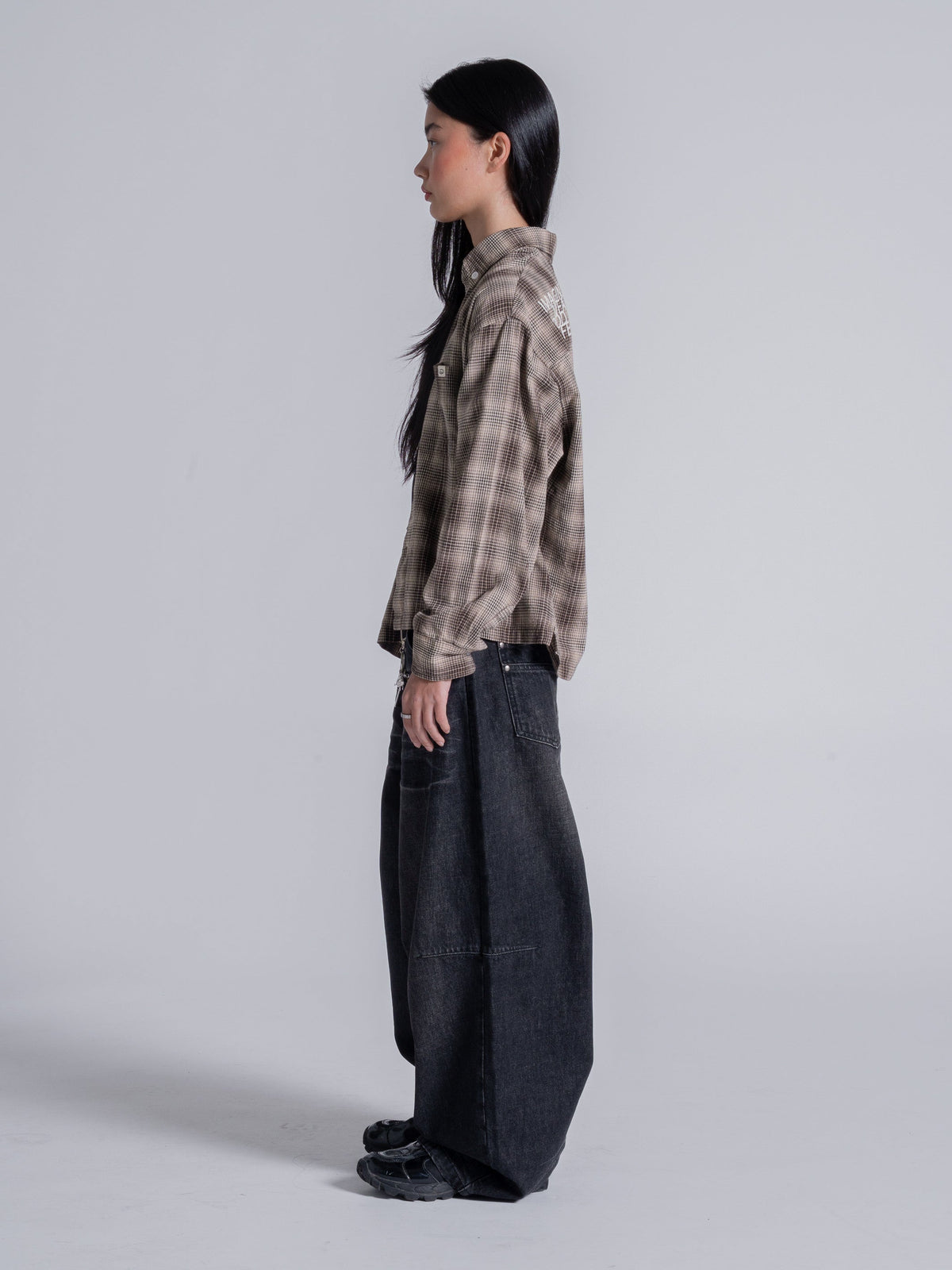 FLANNEL - BLACK/BROWN