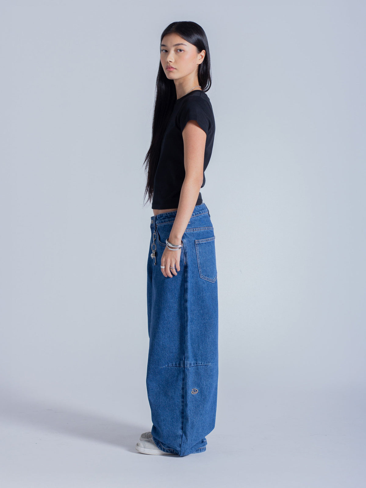 EVERYDAY BAGGY JEANS - BLUE