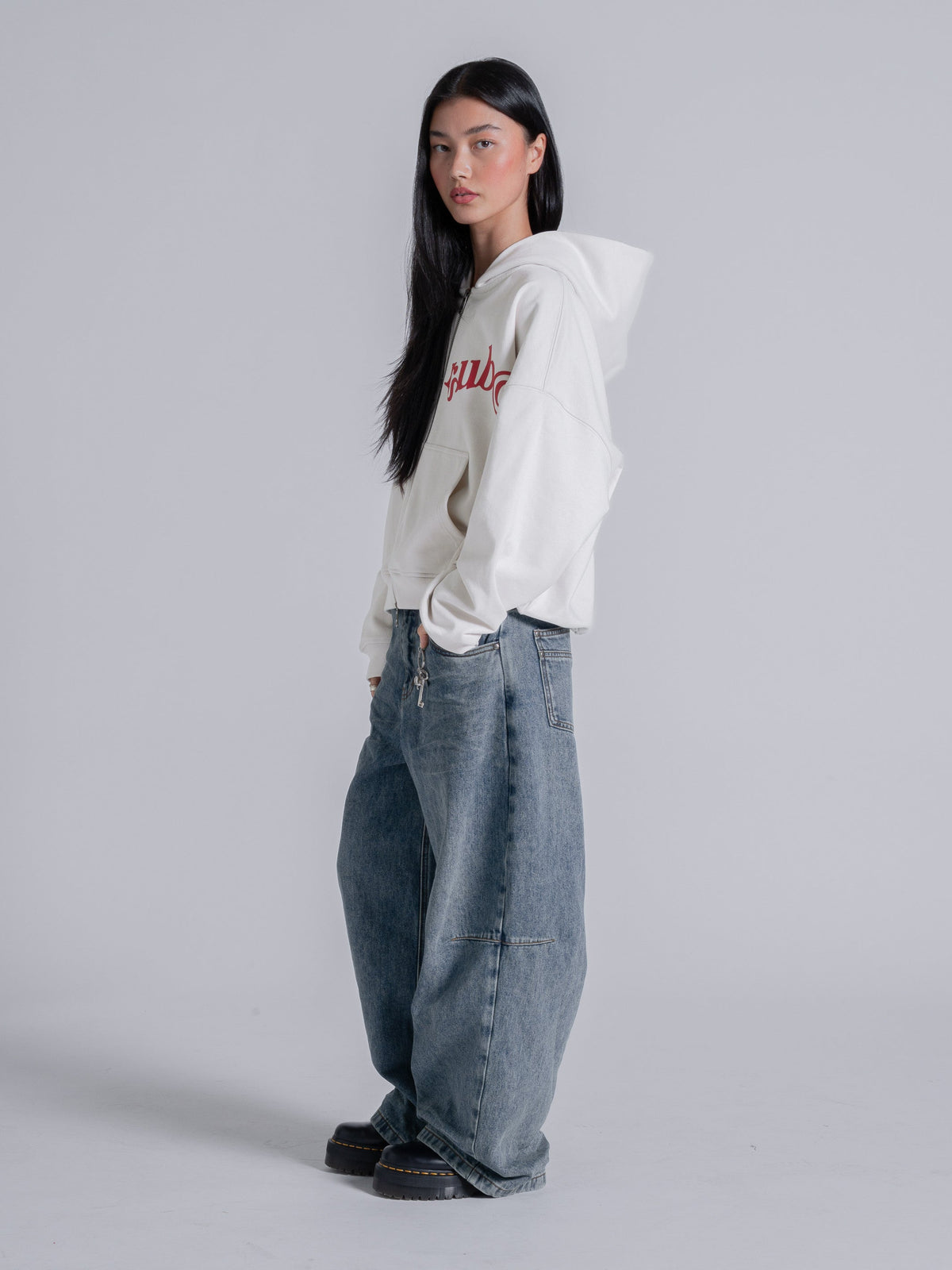 HANGING LETTERS ZIP - OFF WHITE