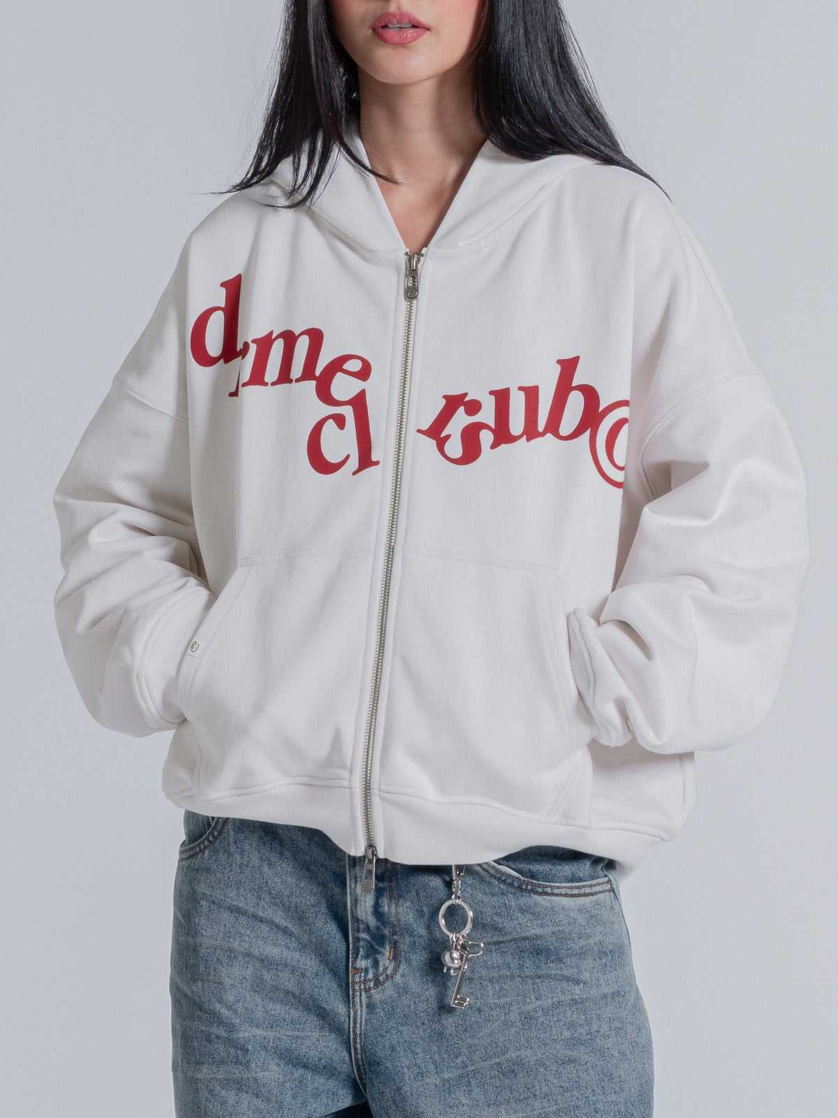 HANGING LETTERS ZIP - OFF WHITE