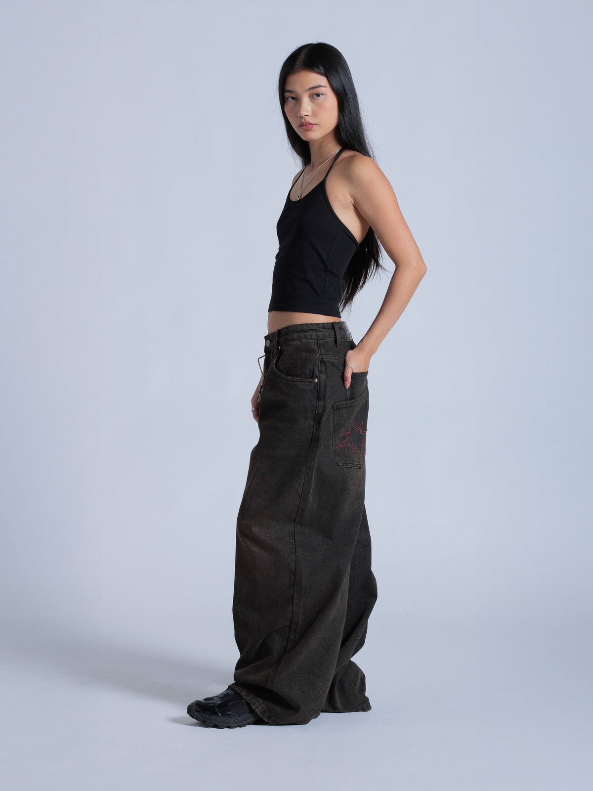 POLARIS JEANS - MUD BROWN